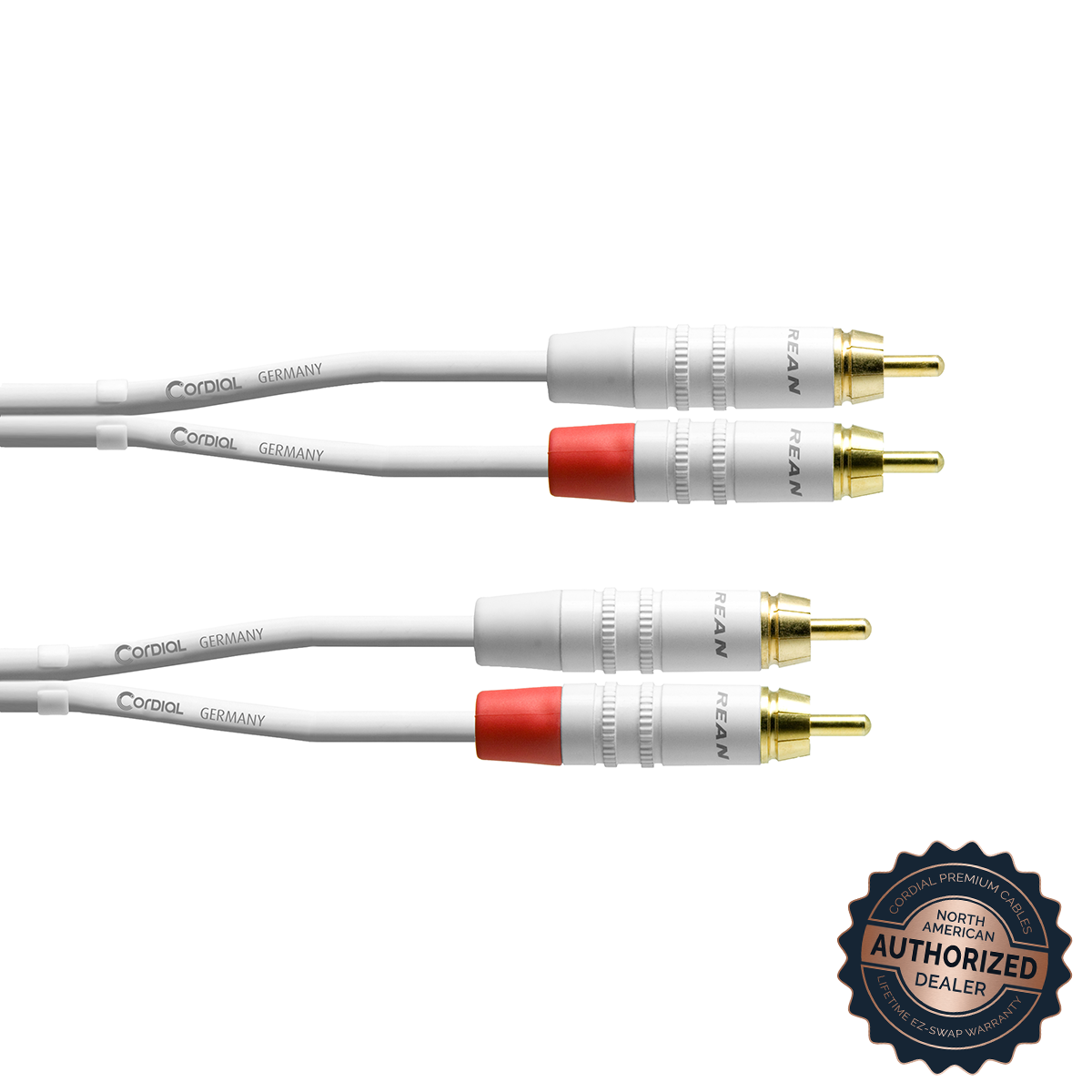 Cordial Unbalanced Dual-Mono Cable; White, 3ft.

SKU: CFU 0.9 CC - SNOW

(2x) RCA Male to (2x) RCA Male; White, 3ft. 