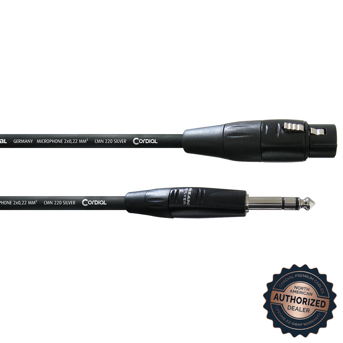 Cordial Balanced Mic / Line Cable; 2ft.

SKU: CIM 0.6 FV

XLR Female to 1/4" TRS Male; 2ft. 